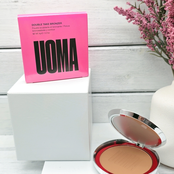 UOMA Double Take Bronzer In Honey Honey - Picture 1 of 5